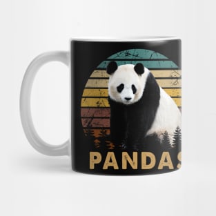 Panda Passion Chic Tee Showcasing the Devotion to Pandas Mug